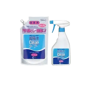 Nước ion kiềm tẩy rửa khử khuẩn, khử mùi Clean Shu! Shu!